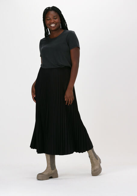 Zwarte MINIMUM T-shirt RYNAH - large