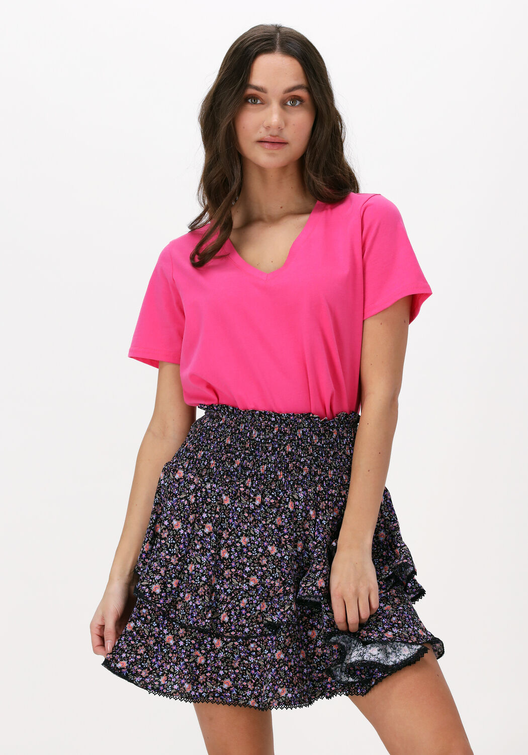Roze CC HEART T-shirt ORGANIC COTTON V 