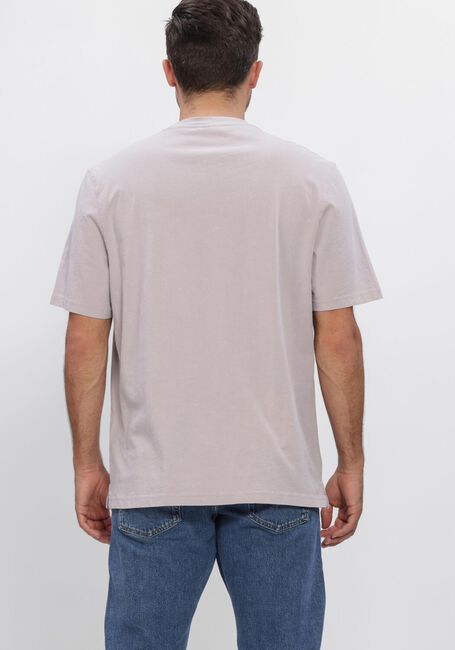 Paarse LYLE & SCOTT T-shirt HEAVY LAUNDERED T-SHIRT - large