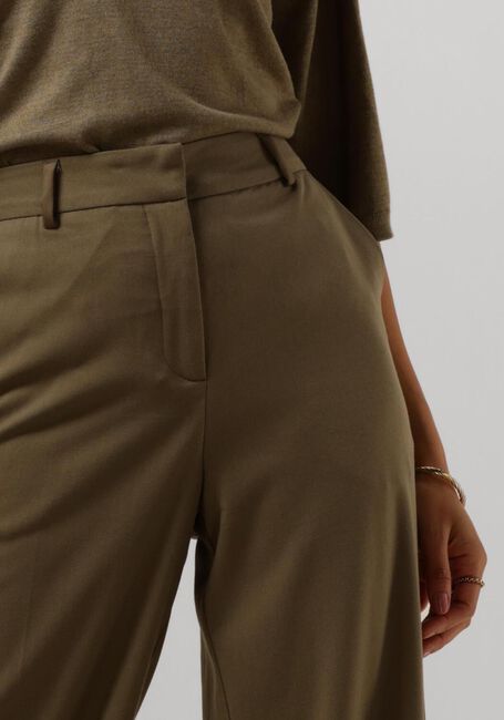 Olijf MINUS Pantalon ELVERA MID WAIST PANT - large