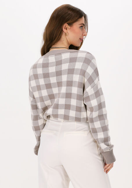 Beige NA-KD Trui ROUND NECK KNITTED SWEATER - large