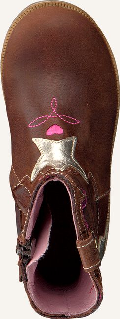 Cognac SHOESME Enkellaarsjes BL8W123 Cognac SHOESME Enkellaarsjes BL8W123 - large
