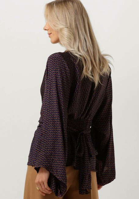 Donkerblauwe SISSEL EDELBO Blouses CLAIRE TOP - large