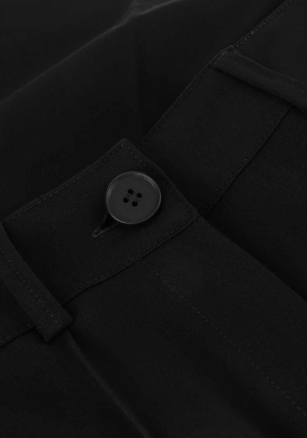 Zwarte JANSEN AMSTERDAM Korte broek MYLENA SHORT WTQ 441 BANDPLEAT - large