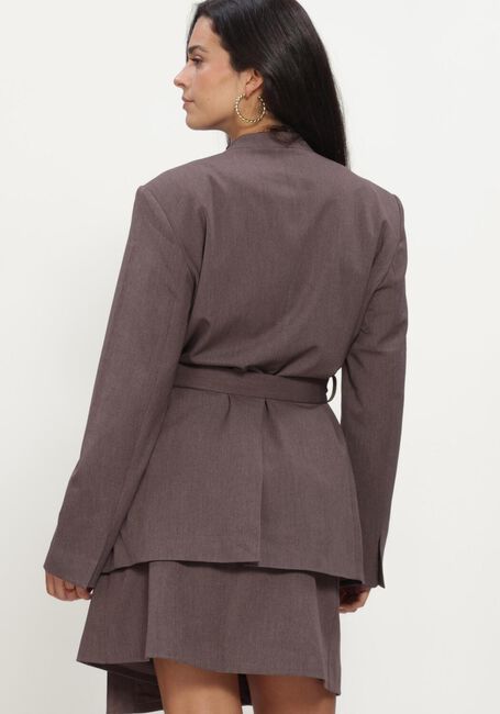 Bruine OBJECT Blazer OBJLISA LO L/S BELT BLAZER - large