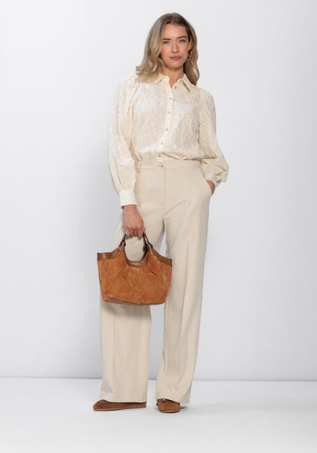 Ecru FREEBIRD Blouses WV-FLOWER-TAPE-SEQUINS-26-1 - large