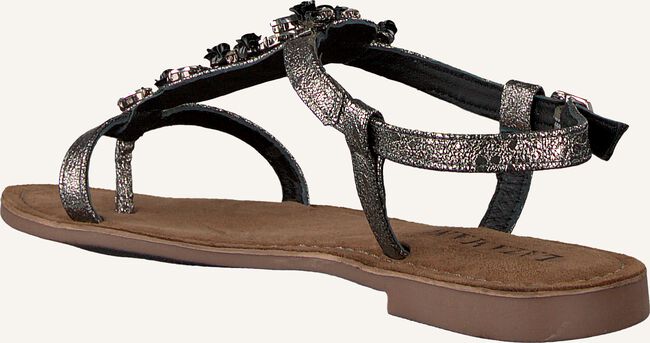 Zilveren LAZAMANI Platte sandalen 75.542 Zilveren LAZAMANI Platte sandalen 75.542 - large