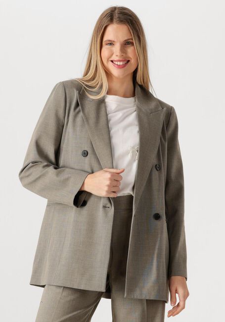 Beige HAUTE L'AMITI&Eacute; Blazer NICOLE LOW TRIANGLE BLAZER - large