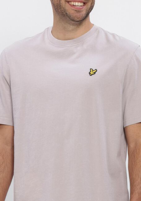 Paarse LYLE & SCOTT T-shirt HEAVY LAUNDERED T-SHIRT - large