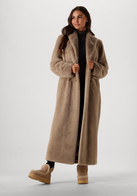 Beige IBANA Mantel CLARA - large