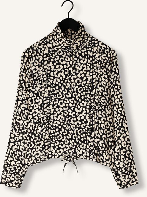 Zwarte ANOTHER LABEL Blouses JUME ANIMAL BLACK SHIRT Zwarte ANOTHER LABEL Blouses JUME ANIMAL BLACK SHIRT - large