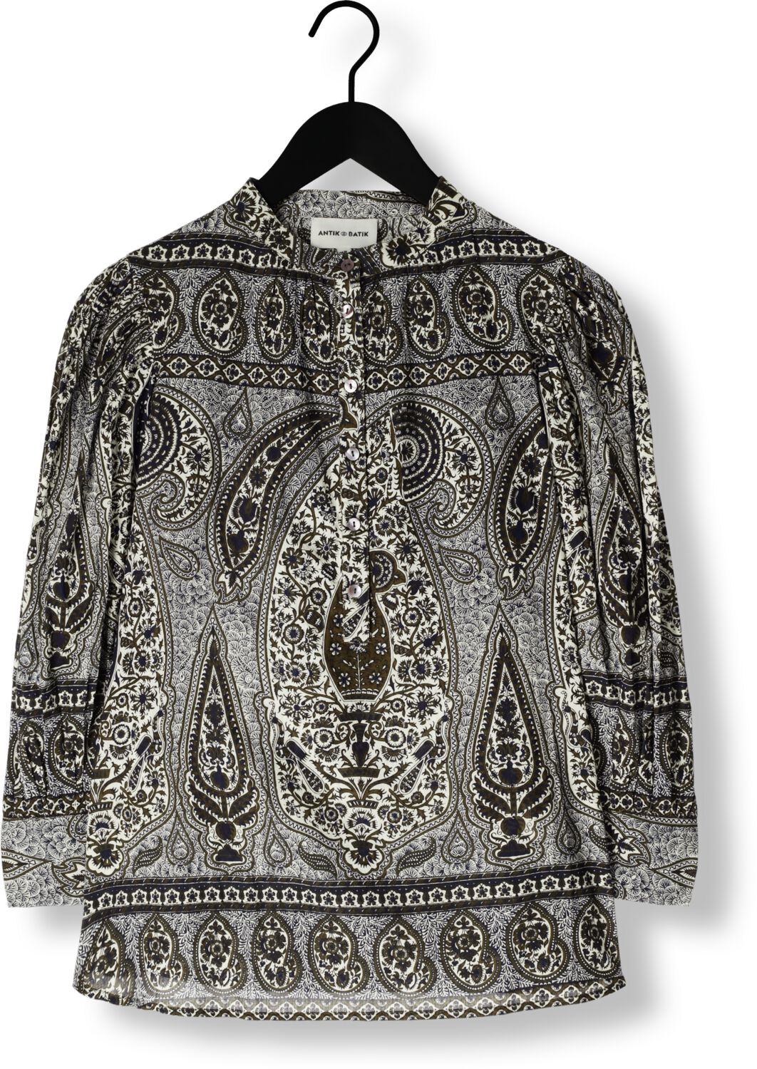 ANTIK BATIK Dames Blouses Taya Blouse Zwart