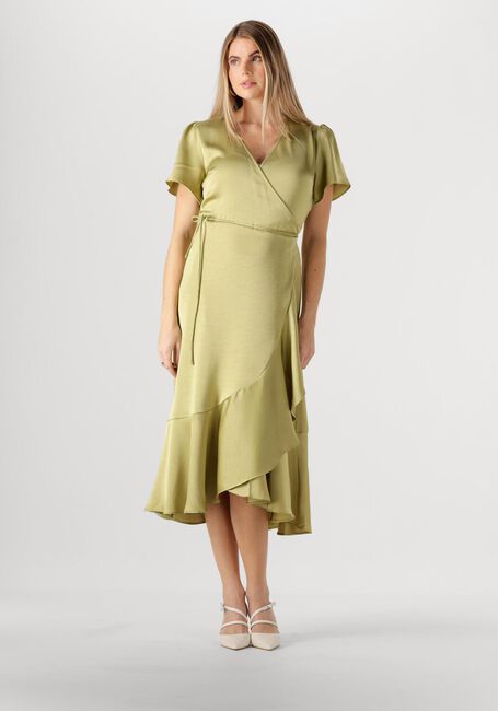 Groene NOTRE-V Midi jurk NV-FRIDA - large