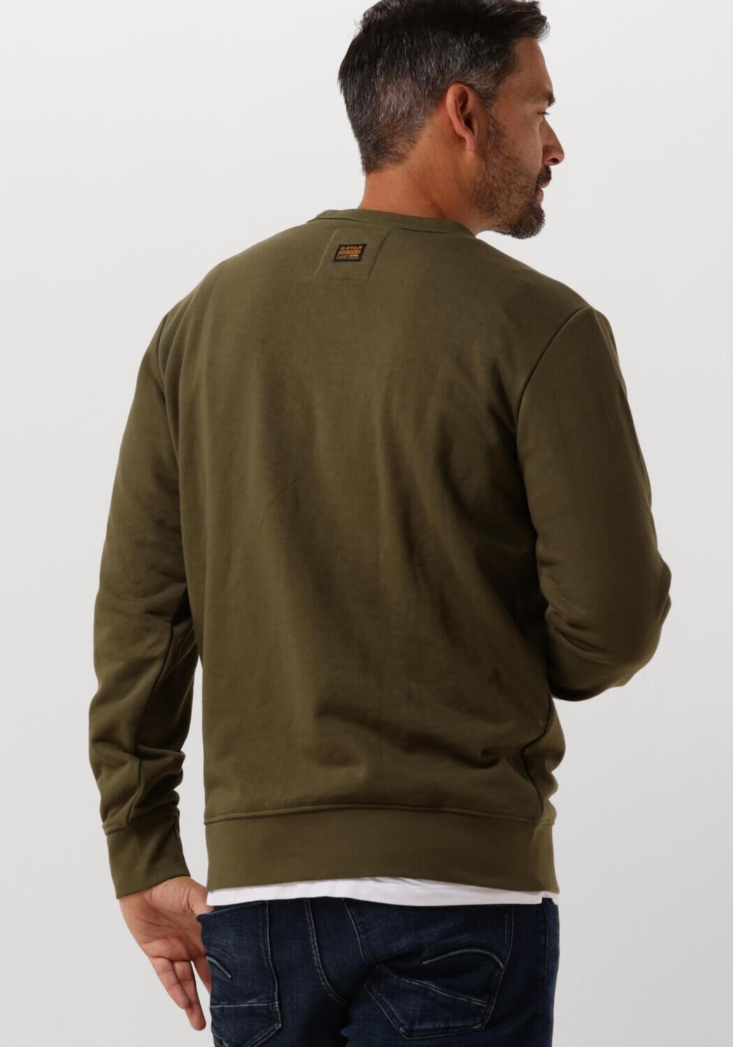 G-STAR RAW Heren Truien & Vesten Nifous R Sw Olijf