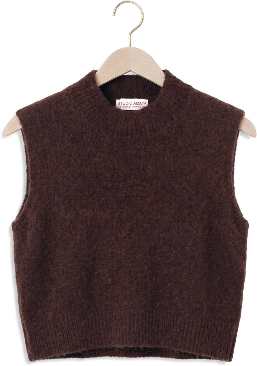 STUDIO AMAYA Dames Truien & Vesten Sano Knitwear Bruin