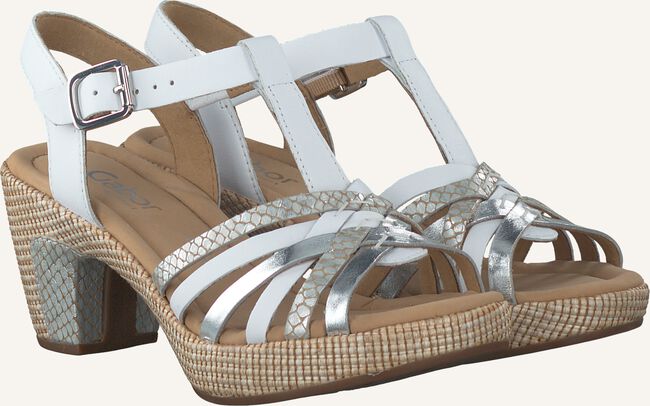Witte GABOR Platte sandalen 736 Witte GABOR Platte sandalen 736 - large