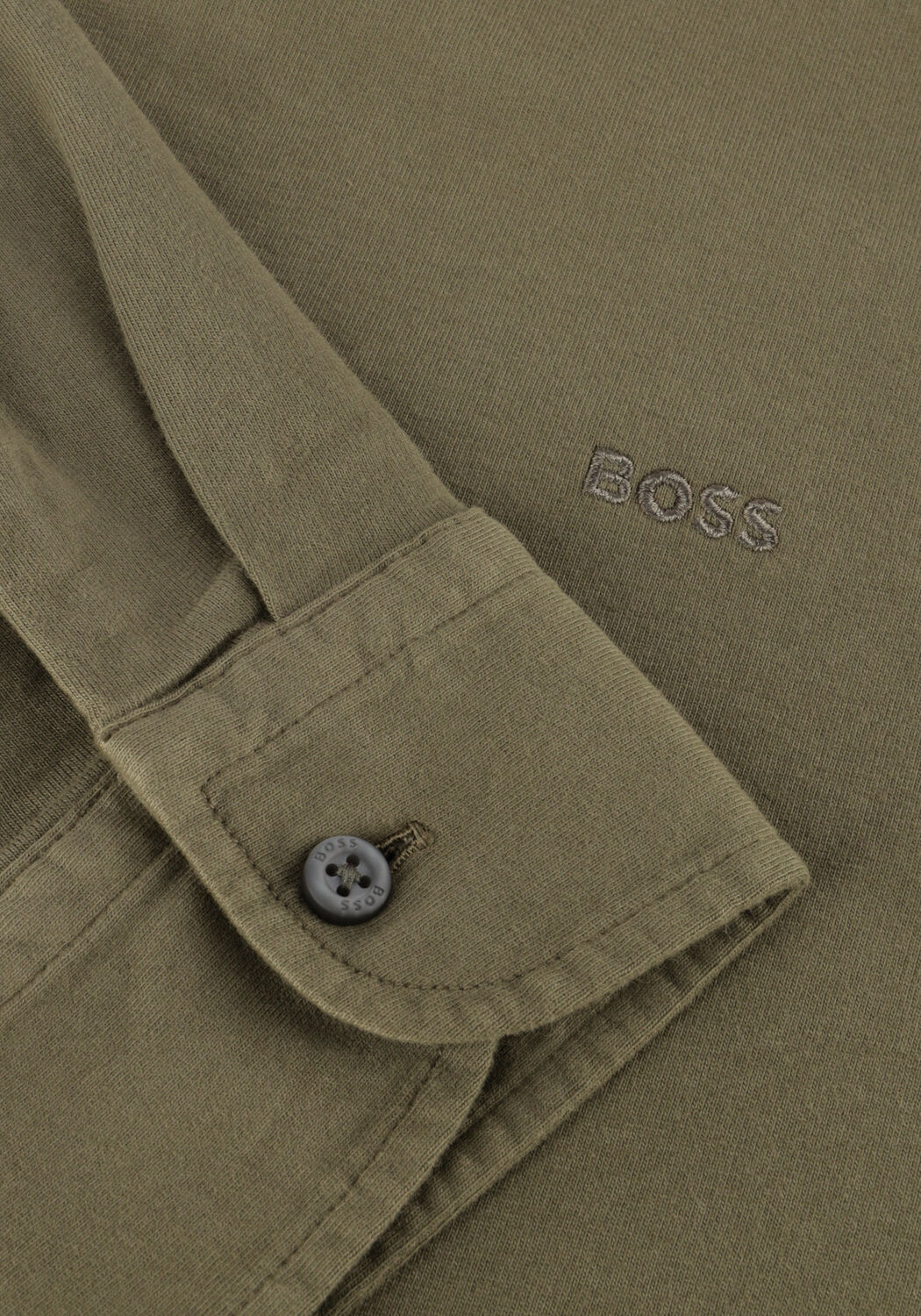 Olijf BOSS ORANGE Casual overhemd MYJERSEY_M 10260293 01 - large