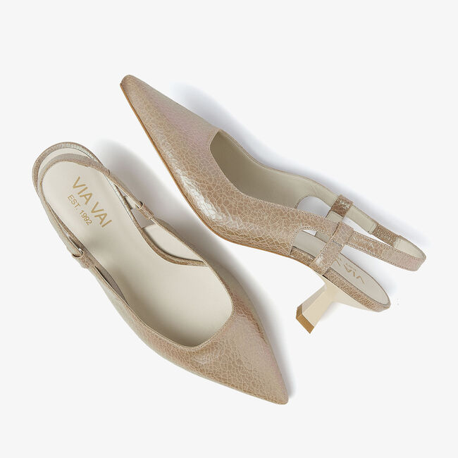 Bruine VIA VAI Slingbacks SUZY ALIYA - large