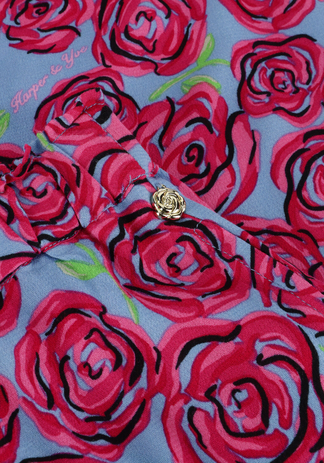 Roze HARPER & YVE Lange broeken RILEY-PA - large