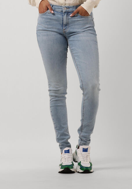 Lichtblauwe TOMMY JEANS Skinny jeans NORA MR SKINNY BG1215 - large