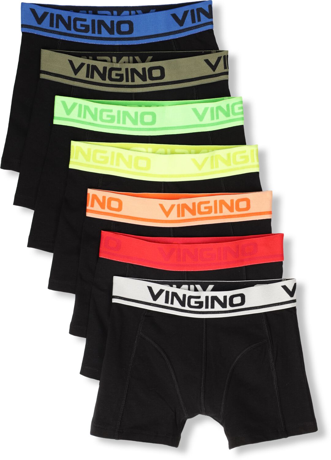 VINGINO Jongens Ondergoed & Nachtkleding Boys Boxer 7 Pack Multi