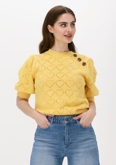 Gele FABIENNE CHAPOT Trui DIANA PULLOVER - large