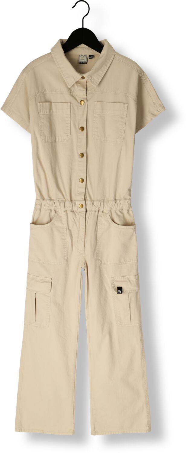 INDIAN BLUE JEANS Meisjes Jumpsuits Jumpsuit Cargo Wide Fit Beige