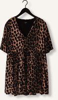 Bruine ALIX THE LABEL Mini jurk LADIES WOVEN ANIMAL DRESS 1 Bruine ALIX THE LABEL Mini jurk LADIES WOVEN ANIMAL DRESS 1 - medium
