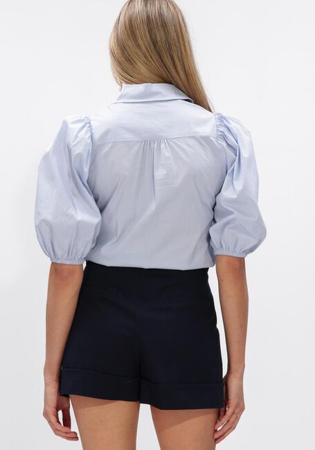 Lichtblauwe JANICE Blouses LARS TWEED - large