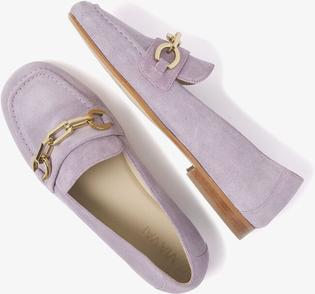 Paarse VIA VAI Loafers INDIANA LEAF - large