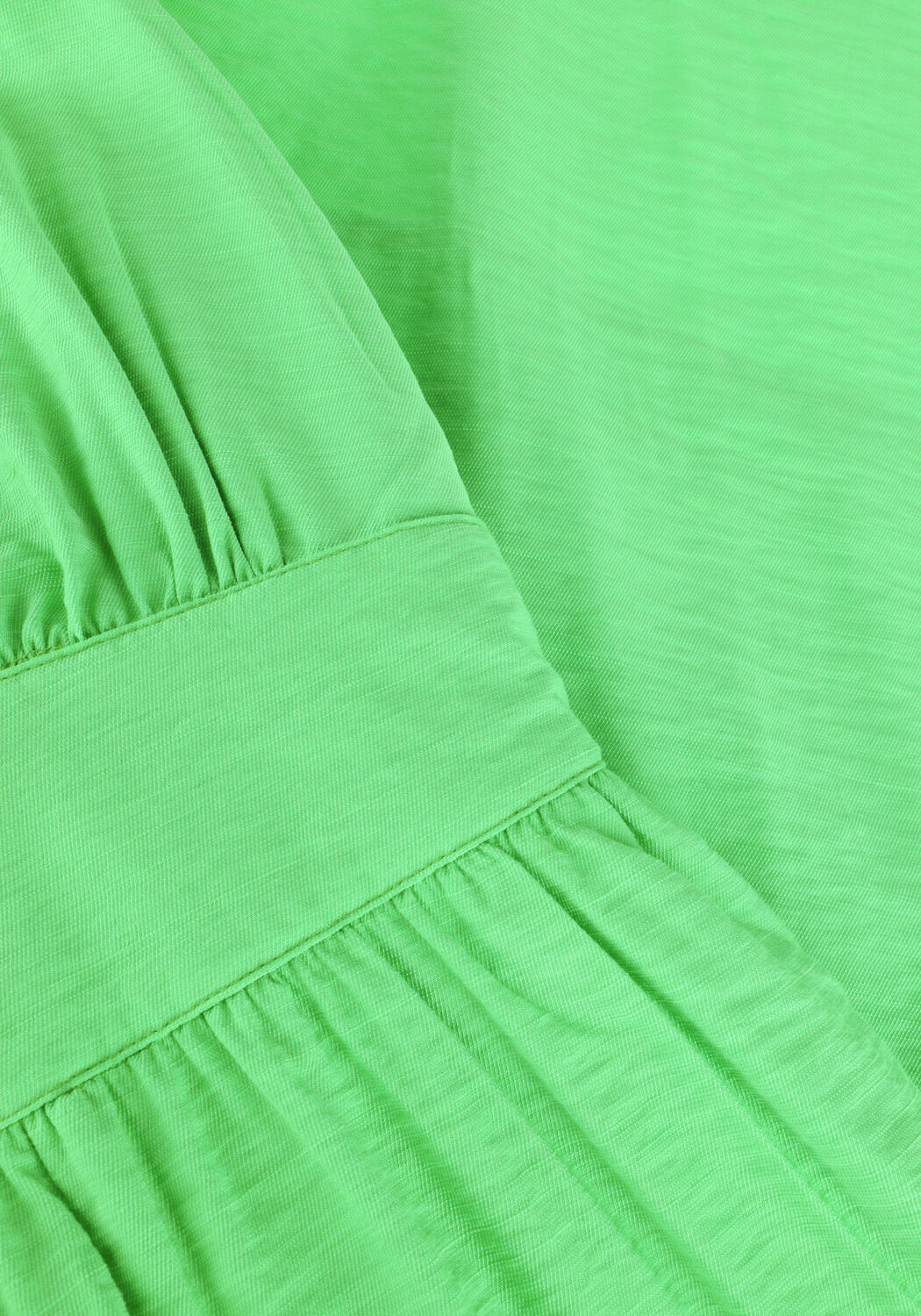 Groene Y.A.S. Midi jurk YASCLEMA SS MIDI DRESS - large