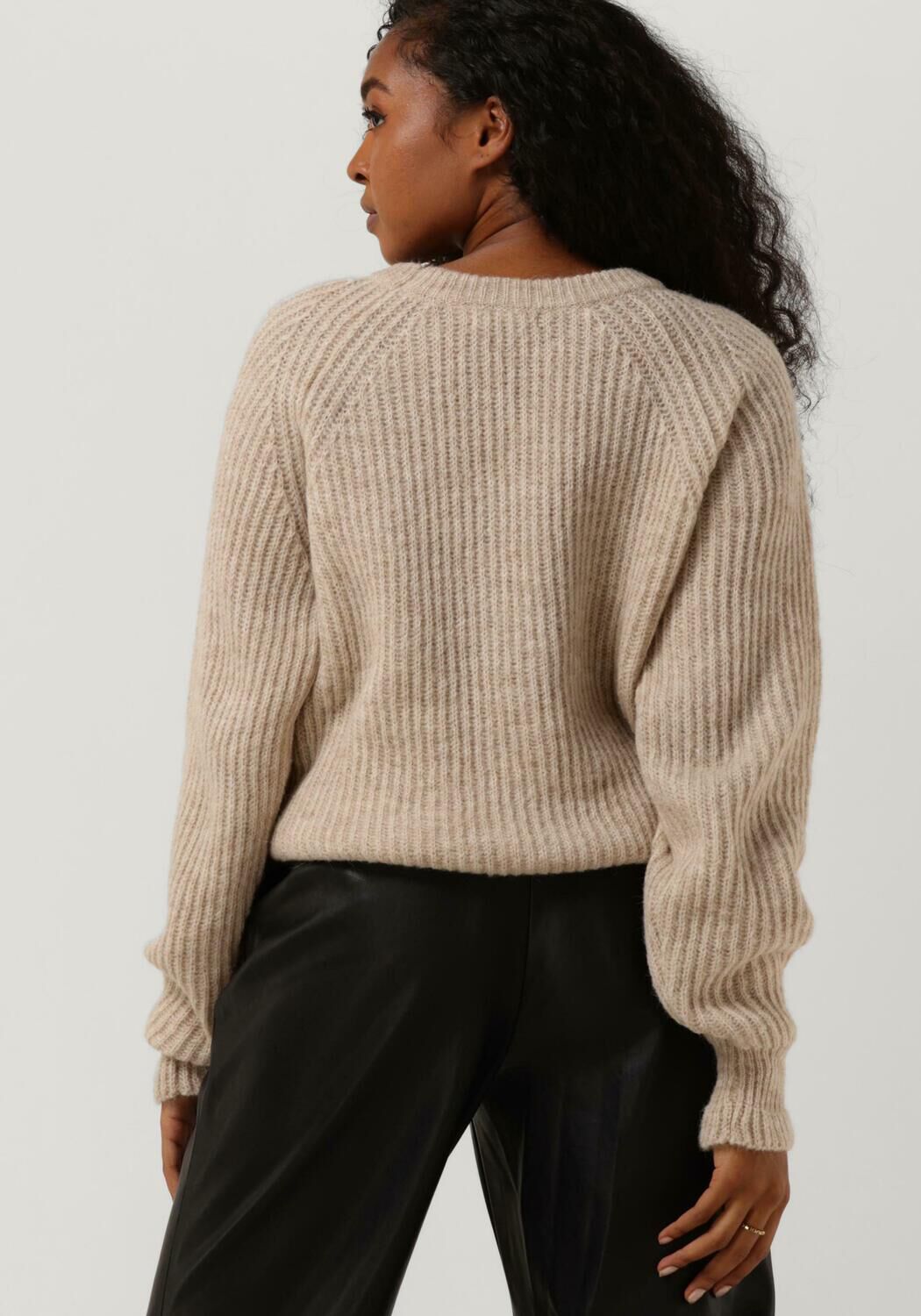 Ecru NOTRE V Trui KNIT BUTTON NV AZRA Omoda