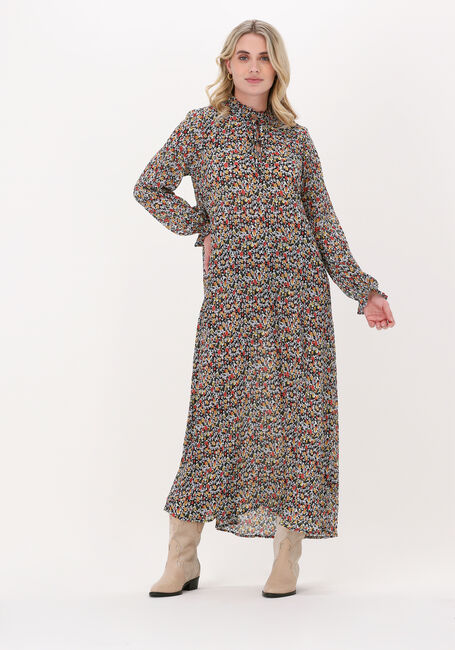 Zwarte MOVES Maxi jurk LAVISA 2468 - large