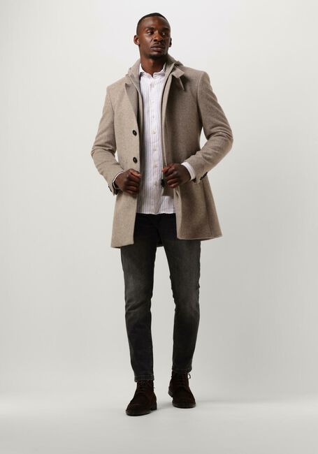 Beige PROFUOMO Casual overhemd PPUH10026 - large