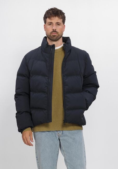 Donkerblauwe CHASIN Gewatteerde jas FROST GRID - large