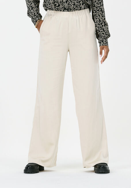Creme MODSTRÖM Wijde broek PEPPA PANTS - large