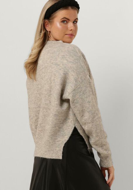 Taupe PENN & INK Trui W23L213 - large