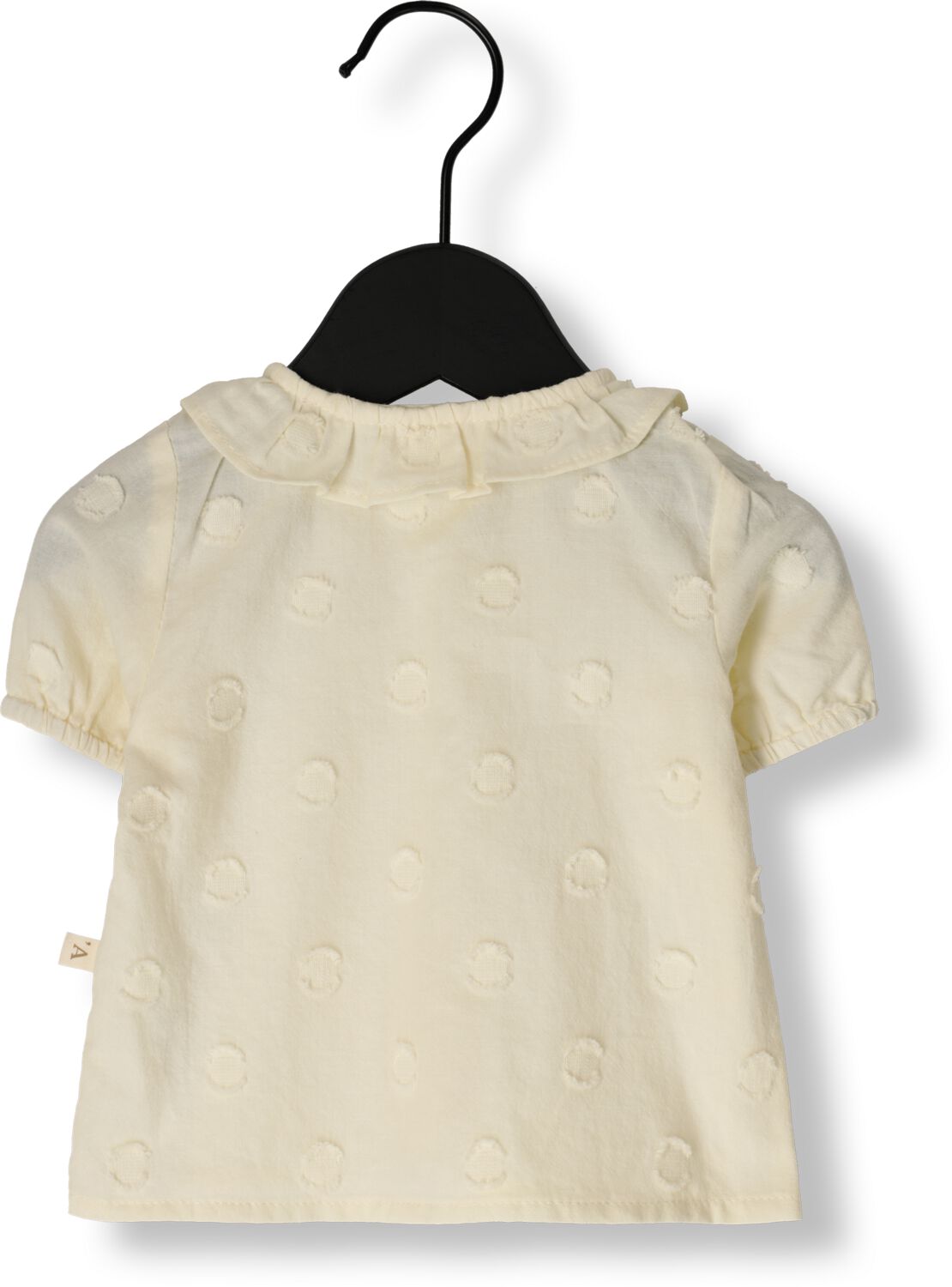 LIL' ATELIER Baby Blouses & Overhemden Nbffranny Ss Loose Shirt Lil Beige