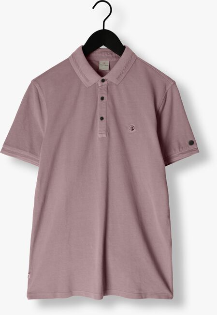 Paarse CAST IRON Polo SHORT SLEEVE POLO INJECTED COTTON PIQUE - large