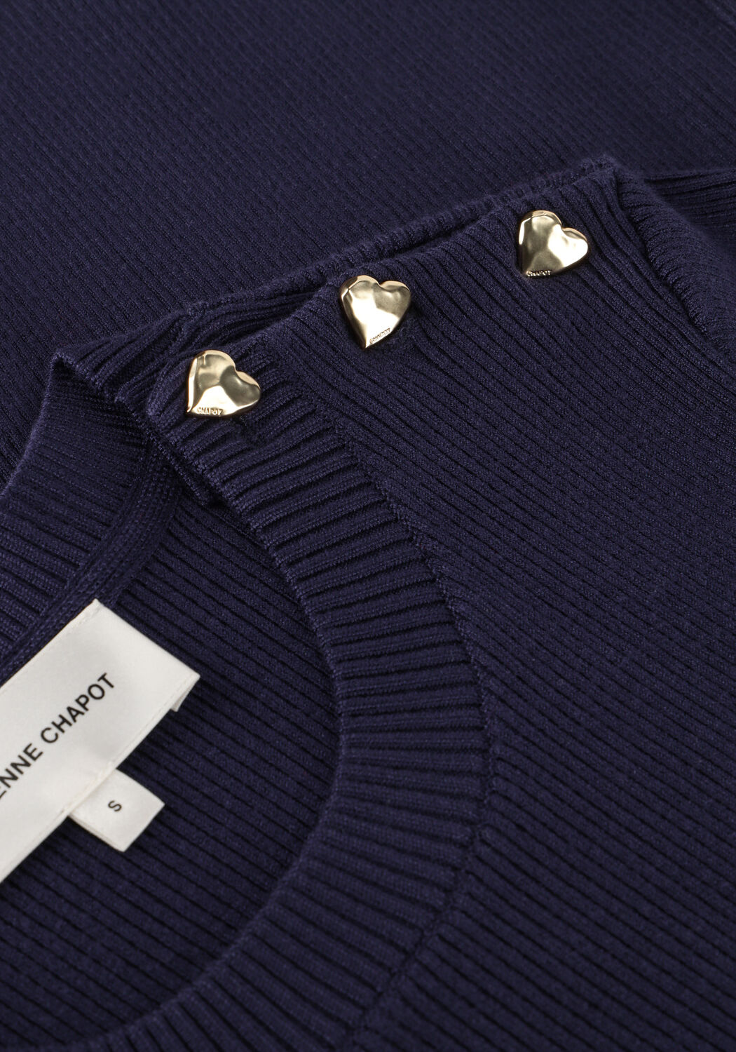 Donkerblauwe FABIENNE CHAPOT Trui LILLIAN PULLOVER 3624 - large