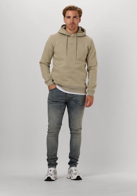 Groene PURE PATH Truien/vesten REGULAR FIT SWEATERS HOODIE301 - large