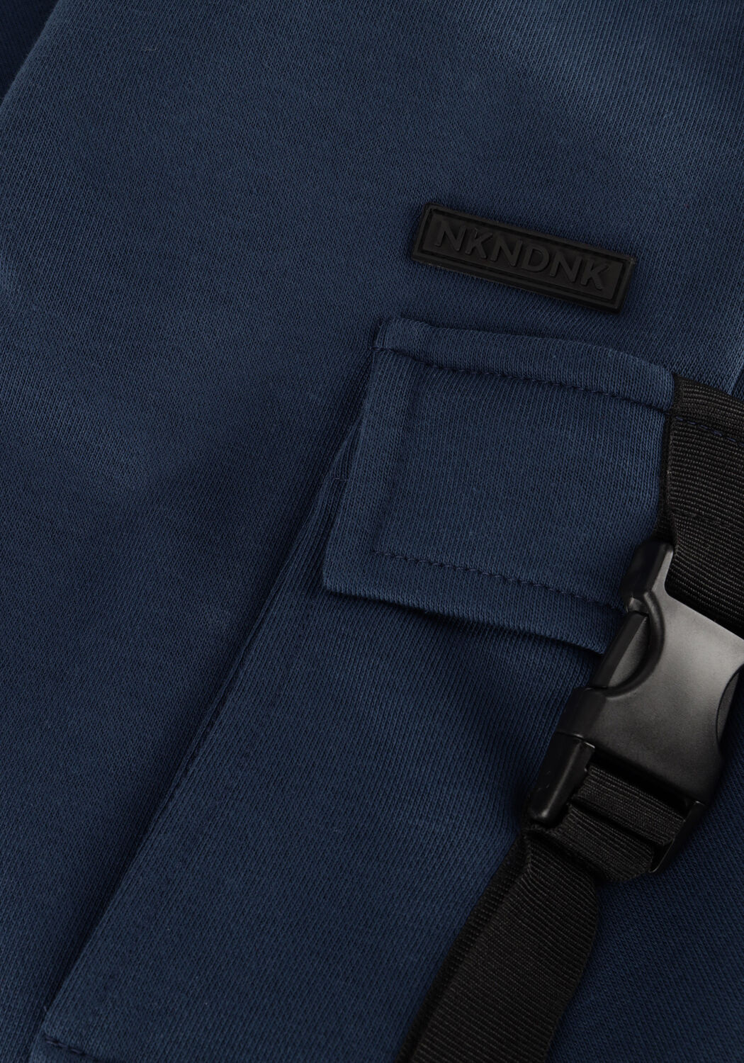Donkerblauwe NIK & NIK Joggingbroek WEBBING SWEATPANTS - large
