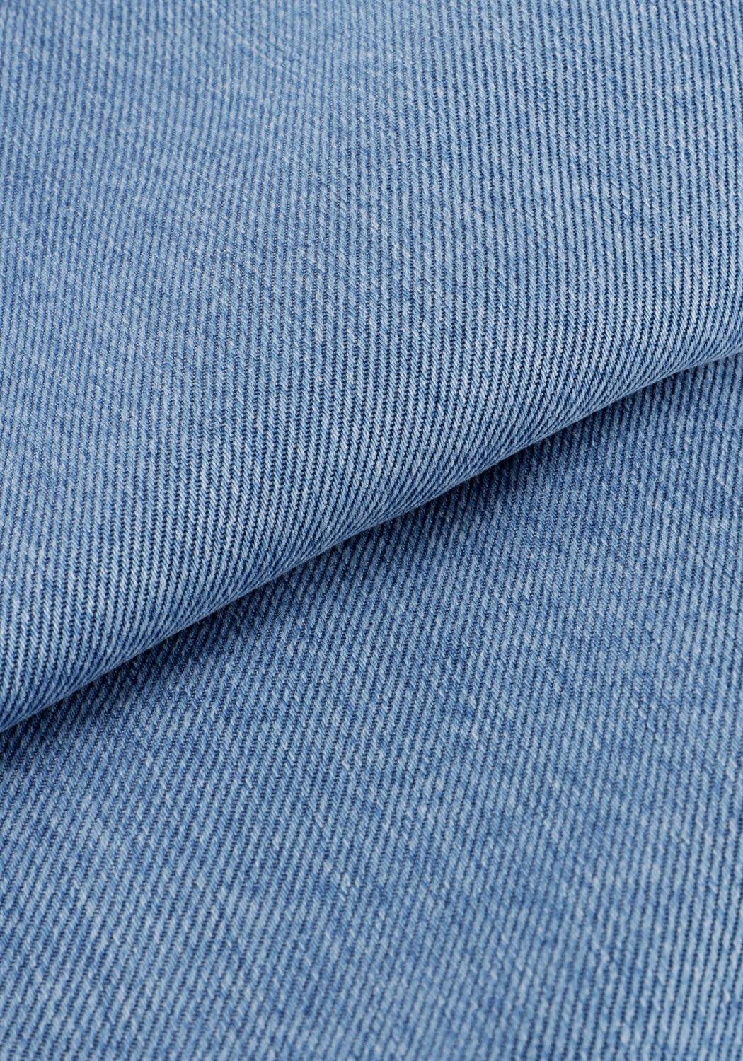 Blauwe OBJECT Mini jurk OBJFRAME 2/4 RE DENIM DRESS - large