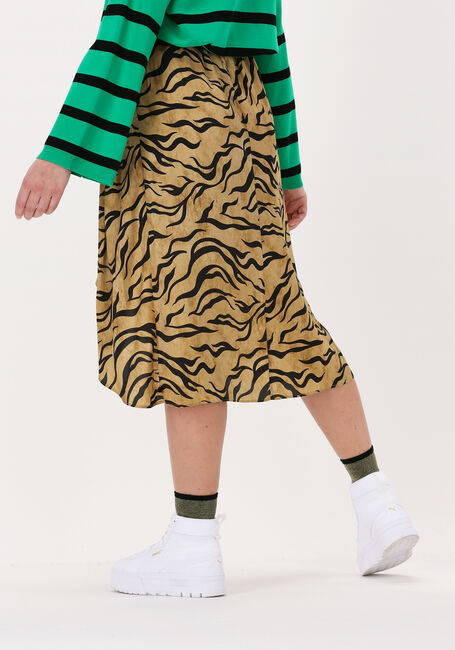 Camel SCOTCH & SODA Midirok LOOSE FIT ORGANIC COTTON SKIRT - large