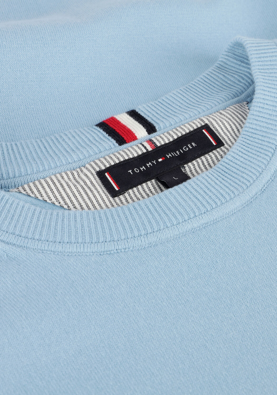 Blauwe TOMMY HILFIGER Sweater 1985 CREW NECK SWEATER - large