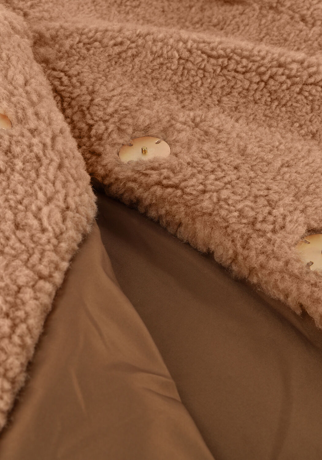 Cognac GOOSECRAFT Teddy jas GC RHONDA SCRIPT COAT - large