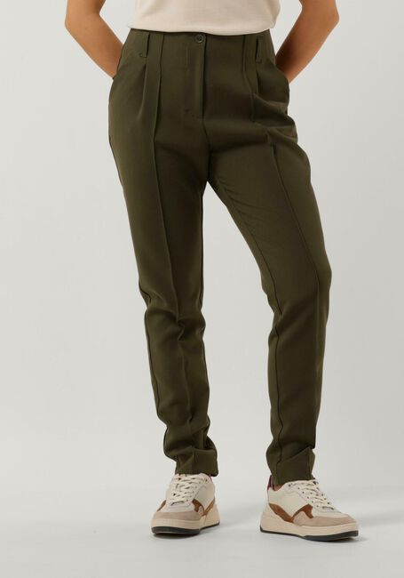 Groene SUMMUM Pantalon TROUSERS FOAM UNI - large