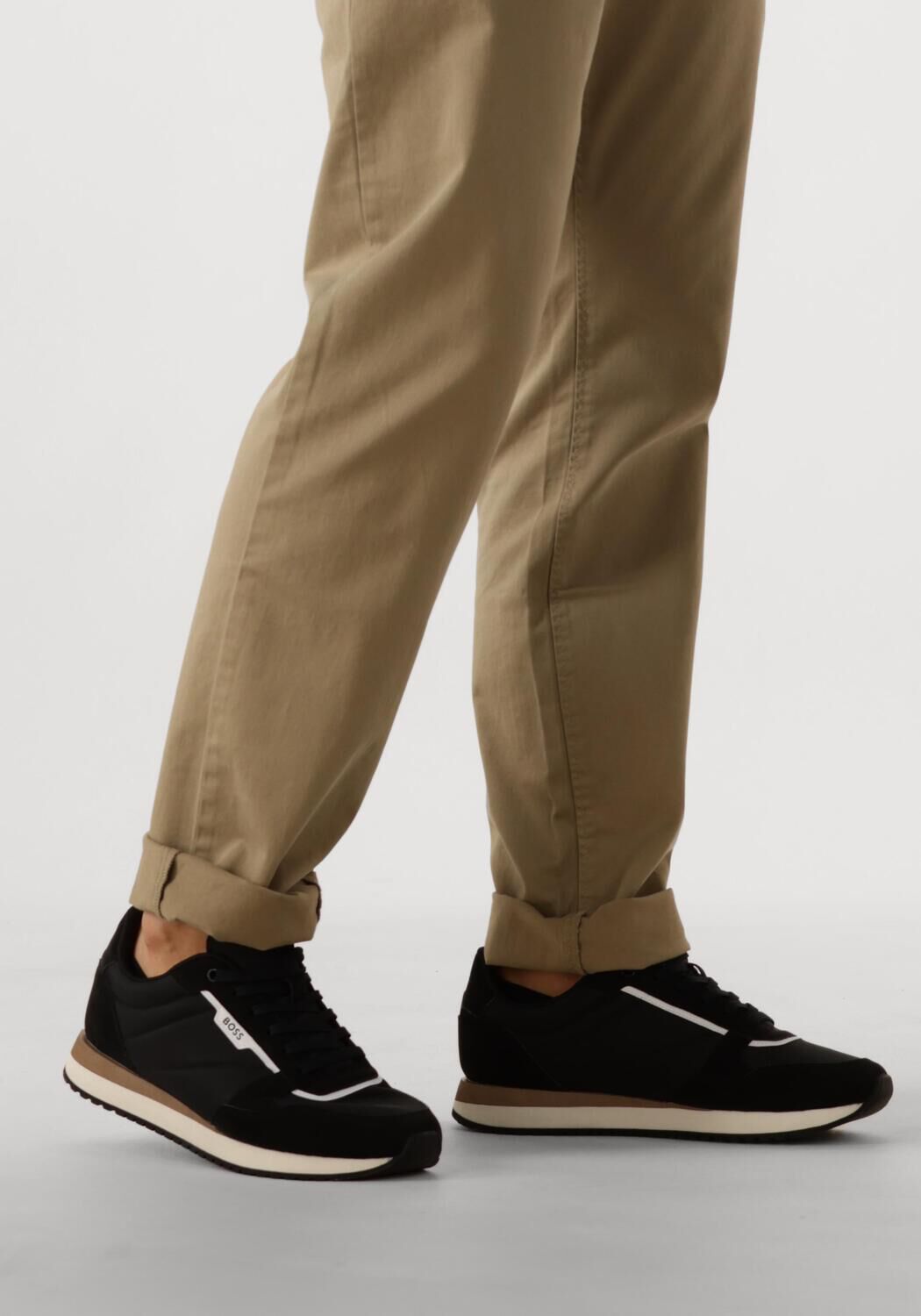 Zwarte BOSS Lage sneakers KAI RUNN - large