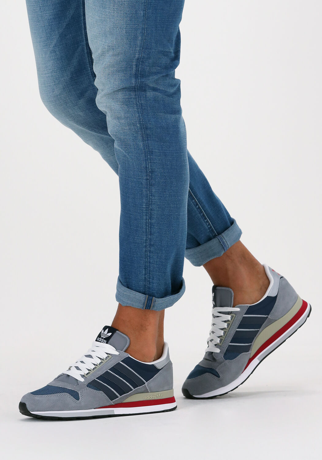 Grijze ADIDAS Lage sneakers ZX 500 - large