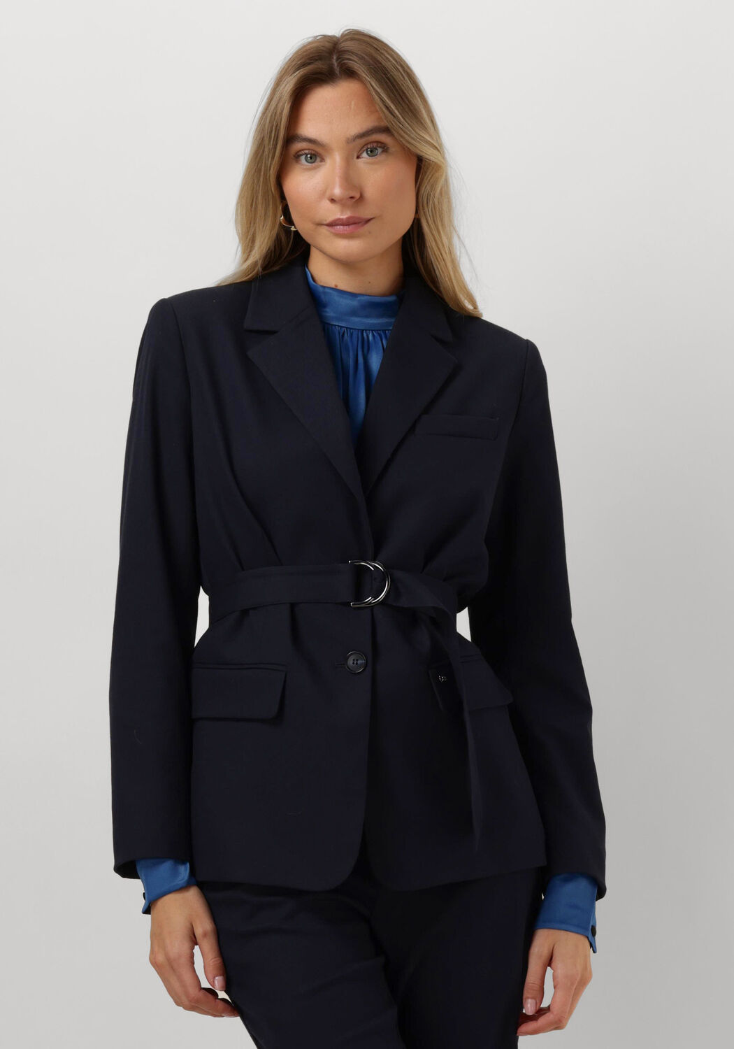 MOS MOSH Dames Blazers Herdis Caia Blazer Blauw
